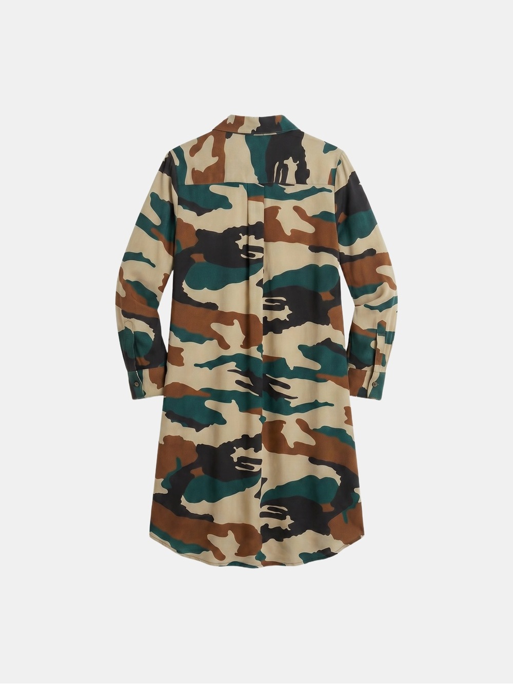 Angie & Isabel Camo Button-Up Dress - Picture 5 of 6